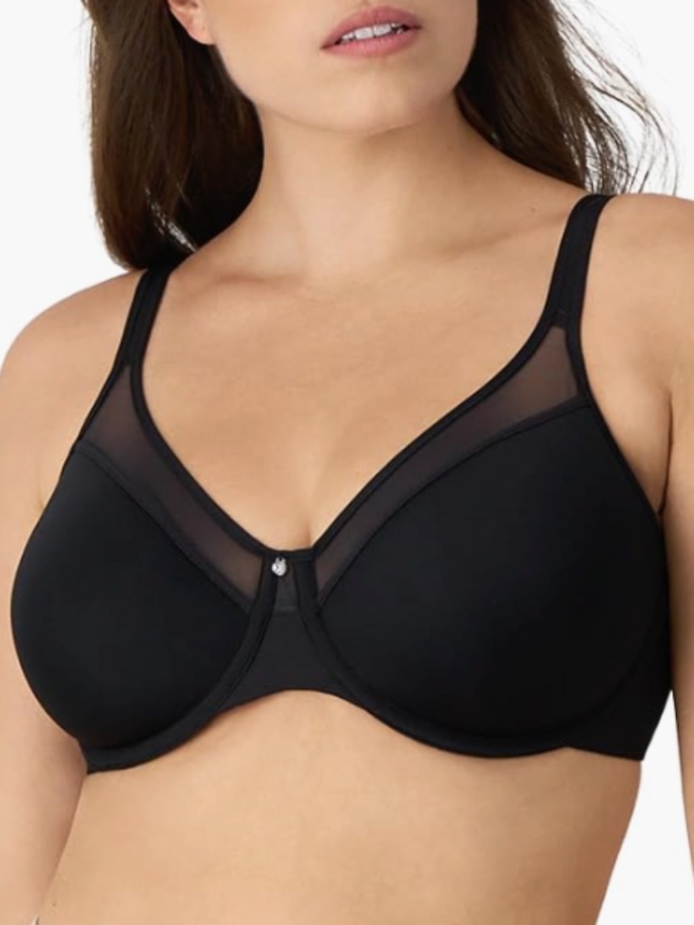 Bali One Smooth U Ultra Light Underwire Bra, Smoothing, Spacer Cups Sz 36D 12193